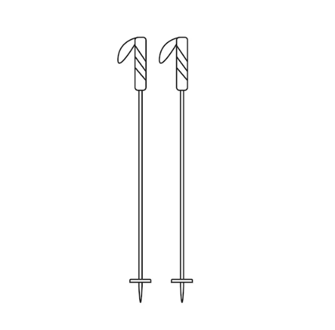 Ski pole length calculator